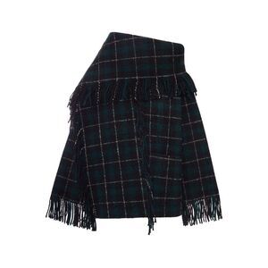 Toteme Women Wool Scarf-Design Fringed Jacket